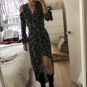 Intermix cold shoulder dress